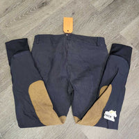 Euroseat Breeches *vgc, faded, seam puckers
