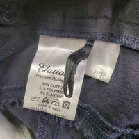 Euroseat Breeches *vgc, faded, seam puckers
