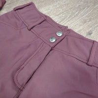 High Waist Euroseat Breeches, glitter *xc/vgc, clean, pocket edge rubs, puckers
