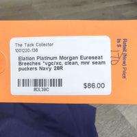 Euroseat Breeches *vgc/xc, clean, mnr seam puckers
