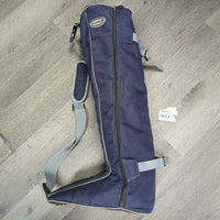 Tall Padded Boot Bag, Shoulder Strap *gc,older, dirty, edges: rubs, frays & holes
