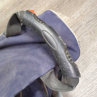 Tall Padded Boot Bag, Shoulder Strap *gc,older, dirty, edges: rubs, frays & holes
