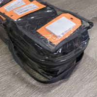 4 Fleece Polos, Bag *like new, mnr hair, older
