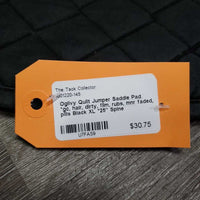 Quilt Jumper Saddle Pad *gc, hair, dirty, film, rubs, mnr faded, pills
