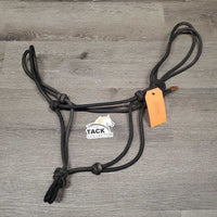 Soft Nylon Rope Halter *gc, dirty, rubs, mnr snags, rubs & frays
