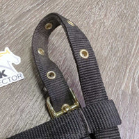 Adjustable Soft Nylon Halter, adj *vgc, mnr dirt & rubs
