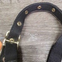 Adjustable Soft Nylon Halter, adj *vgc, mnr dirt & rubs
