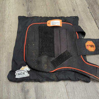 Pr Quick Wraps, inserts *gc, mnr dirt, hair, faded, snags, tears, rubbed, pilly, stains, threads, residue
