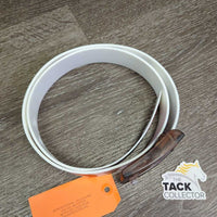TPE Plastic Belt, Buckle *xc/like new, v.mnr stains
