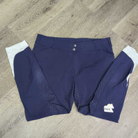 High Rise Full Seat Sticky Breeches *gc, clean, snags, seam puckers, faded edges, rubs, pills
