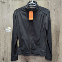 Light Jacket, zipper *gc, mnr hair, seam puckers, threads & fading, peeled logo
