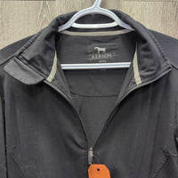 Light Jacket, zipper *gc, mnr hair, seam puckers, threads & fading, peeled logo
