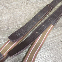 Elastic Side Reins *vgc, clean, rubs, creases, edge scrapes
