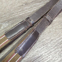 Elastic Side Reins *vgc, clean, rubs, creases, edge scrapes
