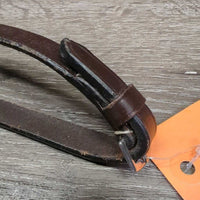 Rubber Reins, Leather Stoppers *xc/vgc, clean, mnr dirt, stains, edge scrapes & stiff

