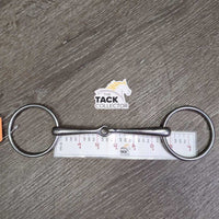 Thin Jointed Loose Ring Bit *vgc, clean, scratches, rubs, schews
