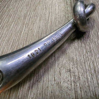 Thin Jointed Loose Ring Bit *vgc, clean, scratches, rubs, schews
