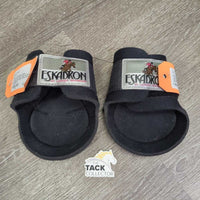 Hind Boots, velcro *vgc/gc, clean, faded, rubs, scuffs, pilly edges, scratches, thread, hair
