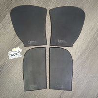 4 Shim Set: 2 front, 2 Rear *xc/vgc, clean, chipped edges, rubbed off logo
