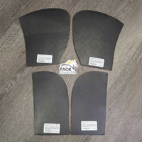 4 Shim Set: 2 front, 2 Rear *xc/vgc, clean, chipped edges, rubbed off logo
