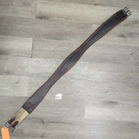 v.thick Padded Girth, els *gc, v.dirty, rubs, discolored, rubs & hairy seams, stretched & frayed elastic edges, older
