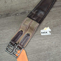 v.thick Padded Girth, els *gc, v.dirty, rubs, discolored, rubs & hairy seams, stretched & frayed elastic edges, older
