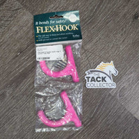 2 Flexible Hooks, bag, 4 screws *new

