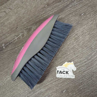 Shaped Stiff Bristle Dandy Brush *vgc/gc, clean, mnr bent bristles, scuffs, hair
