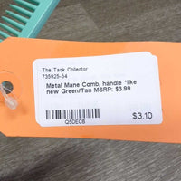 Metal Mane Comb, handle *like new
