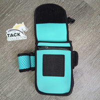 Neoprene Arm Band Cellphone Case, extra Nylon Strap *vgc/fair, unstitched edge, mnnr threads, older
