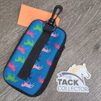 Neoprene Cellphone Bag, zipper, snap *xc, mnr stain

