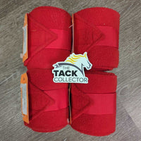 4 Fleece Polos *vgc, clean, mnr clumpy, stains & hairy
