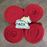4 Fleece Polos *vgc, clean, mnr clumpy, stains & hairy
