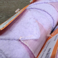4 Thin Fleece Polos *gc, clean, clumpy, stains, hairy
