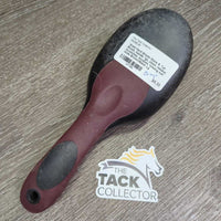 Hard Bristle Mane & Tail Brush, handle *gc, clean, residue, scratches, scrapes, missing ball ends
