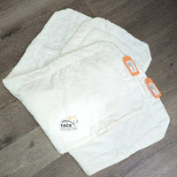 Pr Thin Quilt Pillow No Bow Leg Quilts, Rounded Corners *vgc, clean, mnr stains & hair
