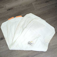 Pr Thin Quilt Pillow No Bow Leg Quilts, Rounded Corners *vgc, clean, mnr stains & hair
