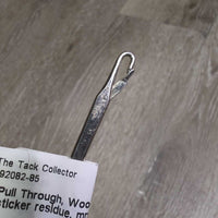 Pull Through, Wood Handle *gc, sticker residue, mnr rust
