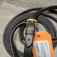 Pr Leather Draw Reins, snaps *like new, mnr elastic goo
