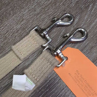 Cotton Web Draw Reins, snaps *vgc, mnr edge rubs, frays & stains

