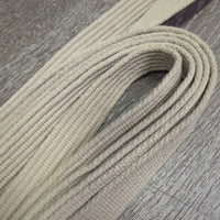 Cotton Web Draw Reins, snaps *vgc, mnr edge rubs, frays & stains
