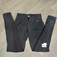 Riding Tight Breeches, Pull On *gc, seat holes, mnr hair, rubs & pills, faded?
