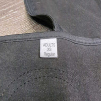 Microsuede Half Chaps *gc, clean, faded, v.pillly, rubs
