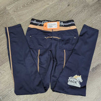 JUNIORS Euro Seat Riding Tight Breeches *vgc, mnr seam rubs/farys & hair
