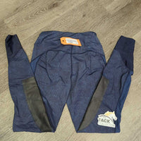 Euro Seat Riding Tight Breeches, Mesh Sides *gc, mnr snags & rubs
