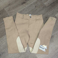 JUNIORS Hvy Cotton Breeches, Pull On, Tag *new, older
