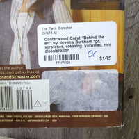 Canterwood Crest "Behind the Bit" by Jessica Burkhart *gc, scratches, creasing, yellowed, mnr discoloration
