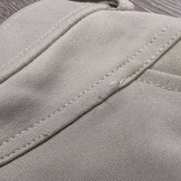 JUNIORS Euro Seat Breeches *gc, discolored seat & legs, rubs, pills, unstitched seams
