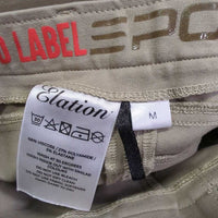 JUNIORS Euro Seat Breeches *gc, discolored seat & legs, rubs, pills, unstitched seams
