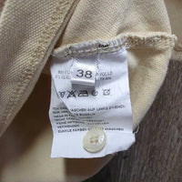 SS Polo Shirt, 1/3 Button Up *gc, dingy?faded, mnr stains
